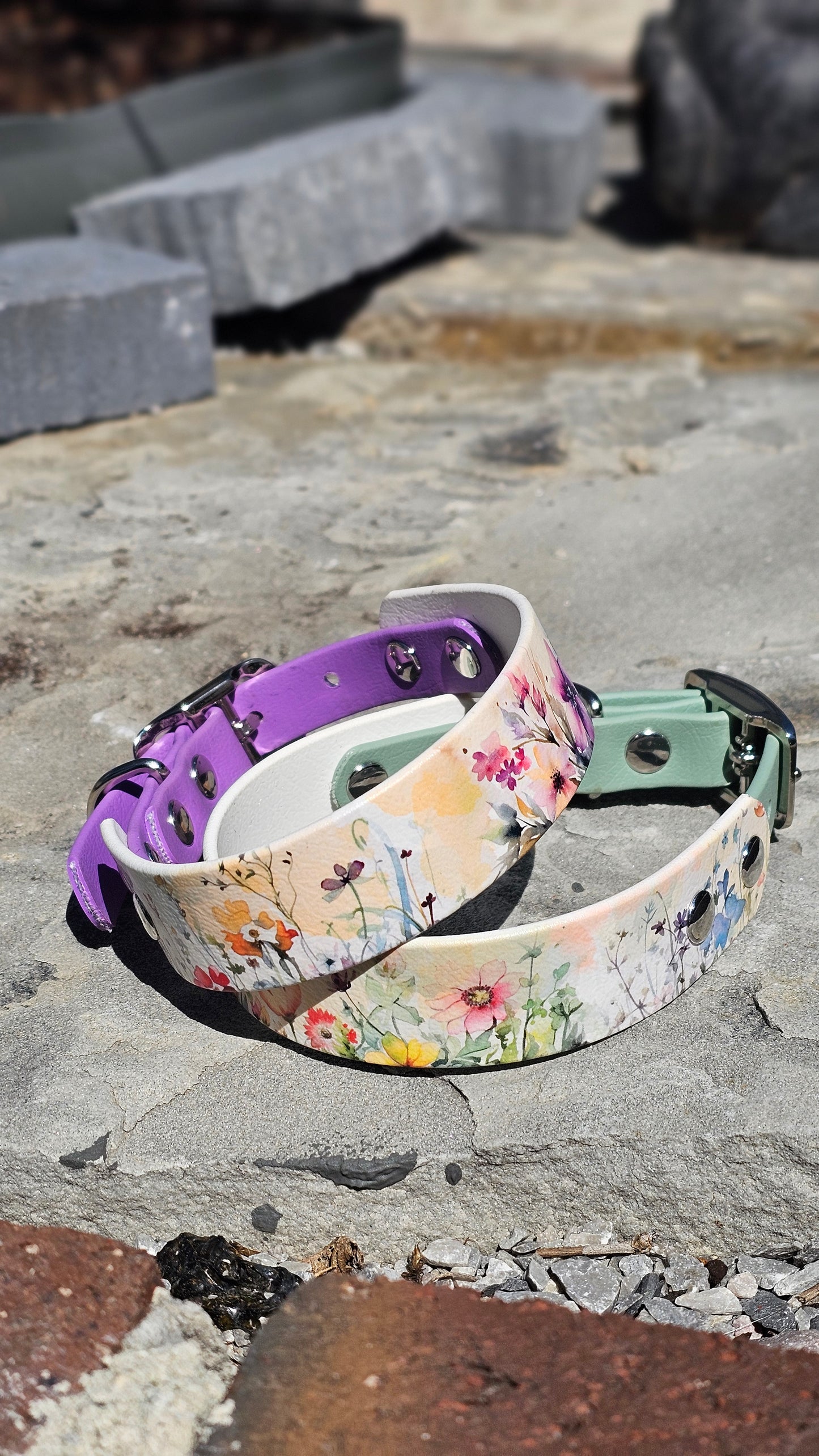 Watercolor Flower reduced buckle Sage 10.5-13in
