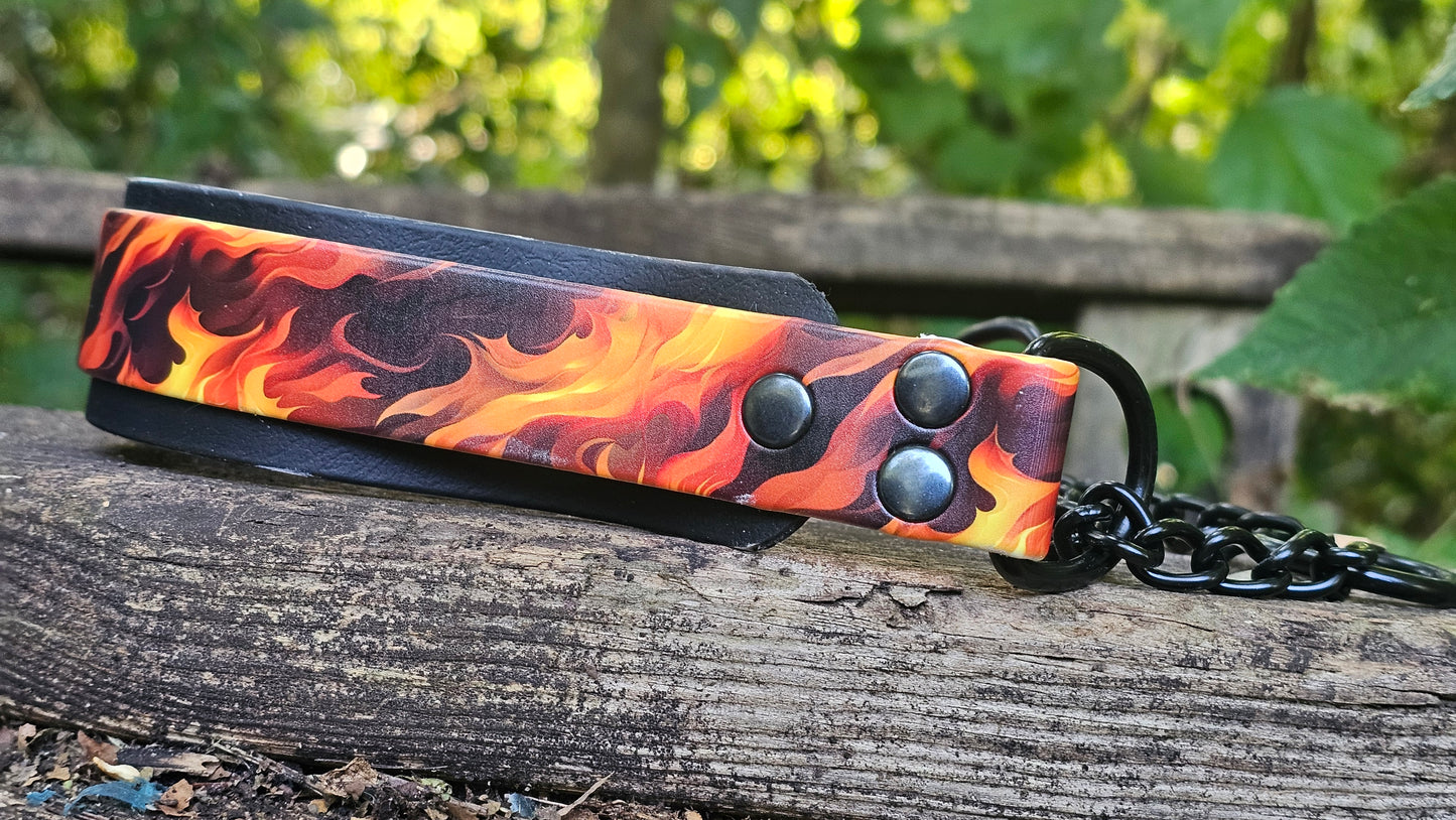 Double Layer Flame Martingale 14-17in